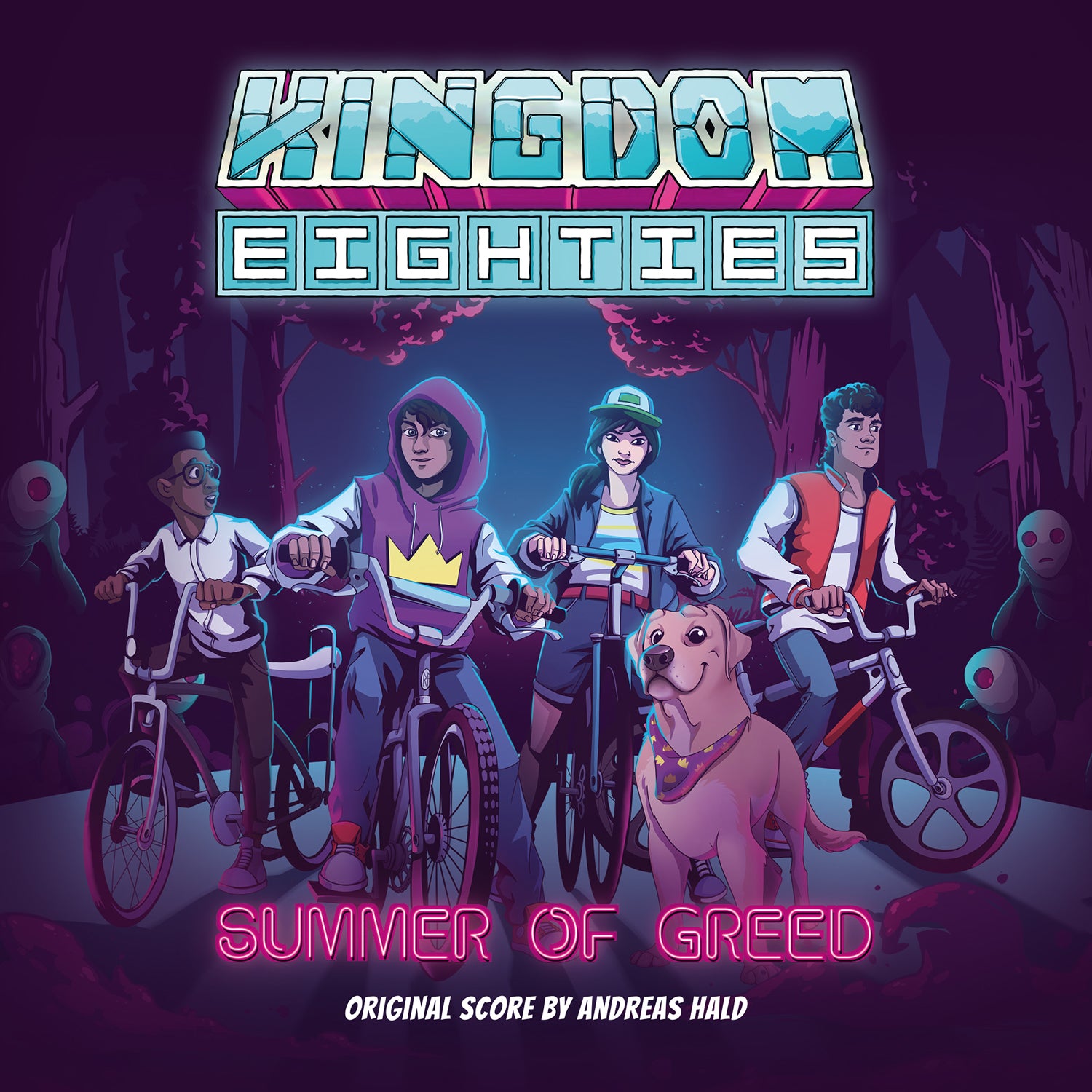 KINGDOM EIGHTIES/VINYLE COULEUR AUDIOPHILE 180GR/POCHETTE GATEFOLD/INCLUS POSTER - Front Cover