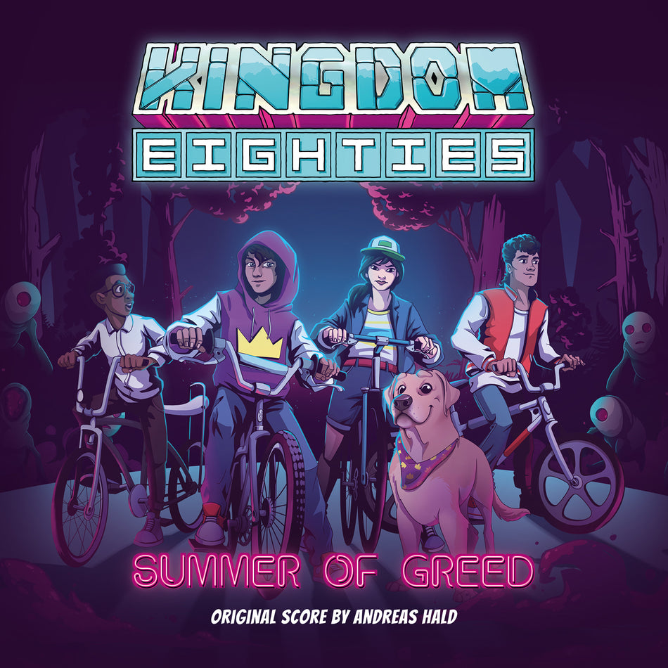 KINGDOM EIGHTIES/VINYLE COULEUR AUDIOPHILE 180GR/POCHETTE GATEFOLD/INCLUS POSTER - Front Cover