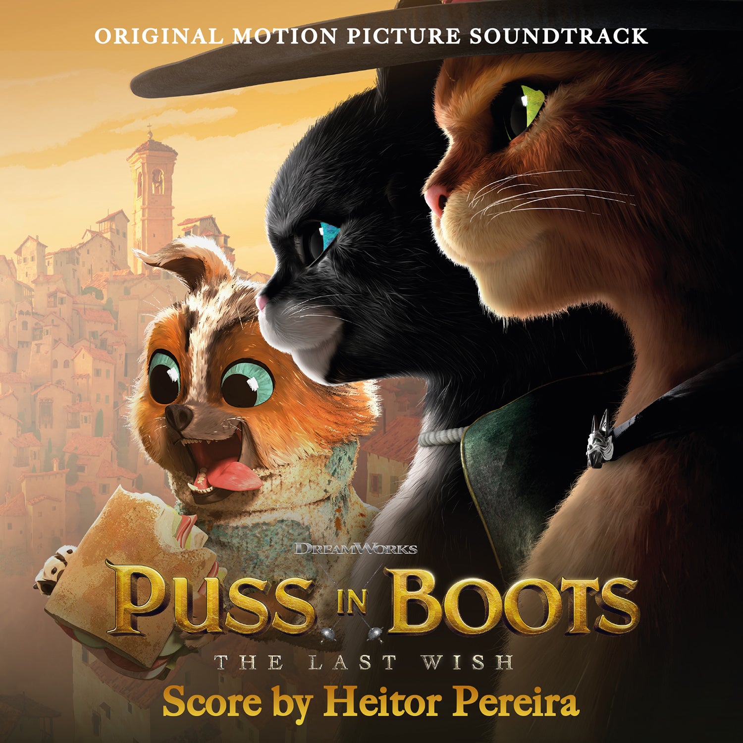 PUSS IN BOOTS LAST WISH/VINYLE ORANGE MARBRE AUDIOPHILE 180GR - Front Cover