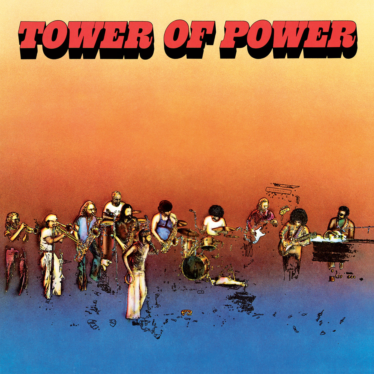 TOWER OF POWER/VINYLE JAUNE TRANSLUCIDE AUDIOPHILE 180GR - Front Cover