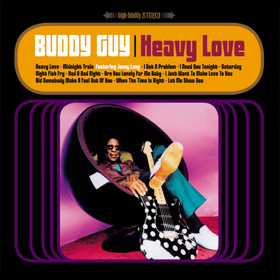 HEAVY LOVE/VINYLE ROSE ET VIOLET MARBRE AUDIOPHILE 180GR/POCHETTE 2 VOLETS/25EME ANNIV - Front Cover