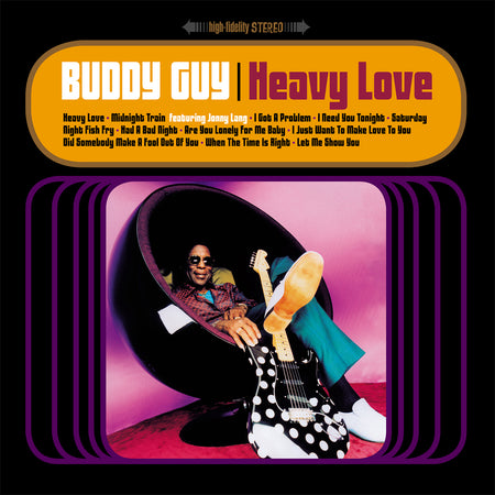 HEAVY LOVE/VINYLE ROSE ET VIOLET MARBRE AUDIOPHILE 180GR/POCHETTE 2 VOLETS/25EME ANNIV - Front Cover