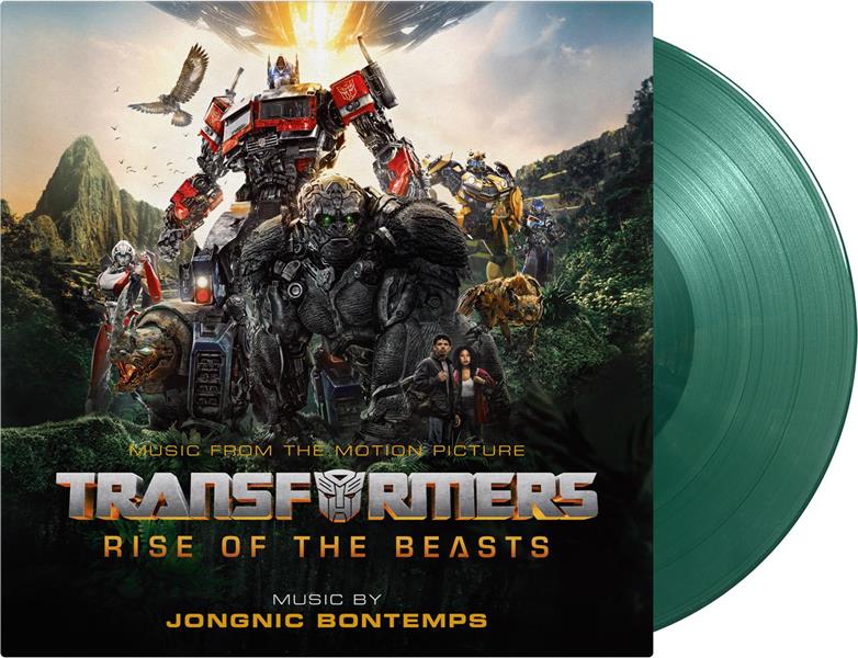 Transformers : Rise Of The Beasts Vinyle Vert - Front Cover