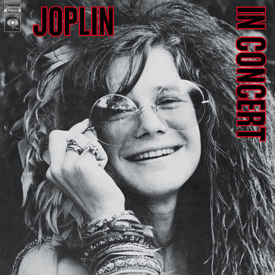 JOPLIN IN CONCERT/VINYLE ROUGE TRANSLUCIDE AUDIOPHILE 180GR - Front Cover