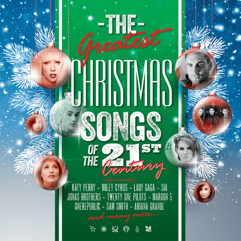 GREATEST CHRISTMAS SONGS OF 21ST CENTURY/LP1 BLANC LP2 ROUGE AUDIOPHILE 180GR - Front Cover