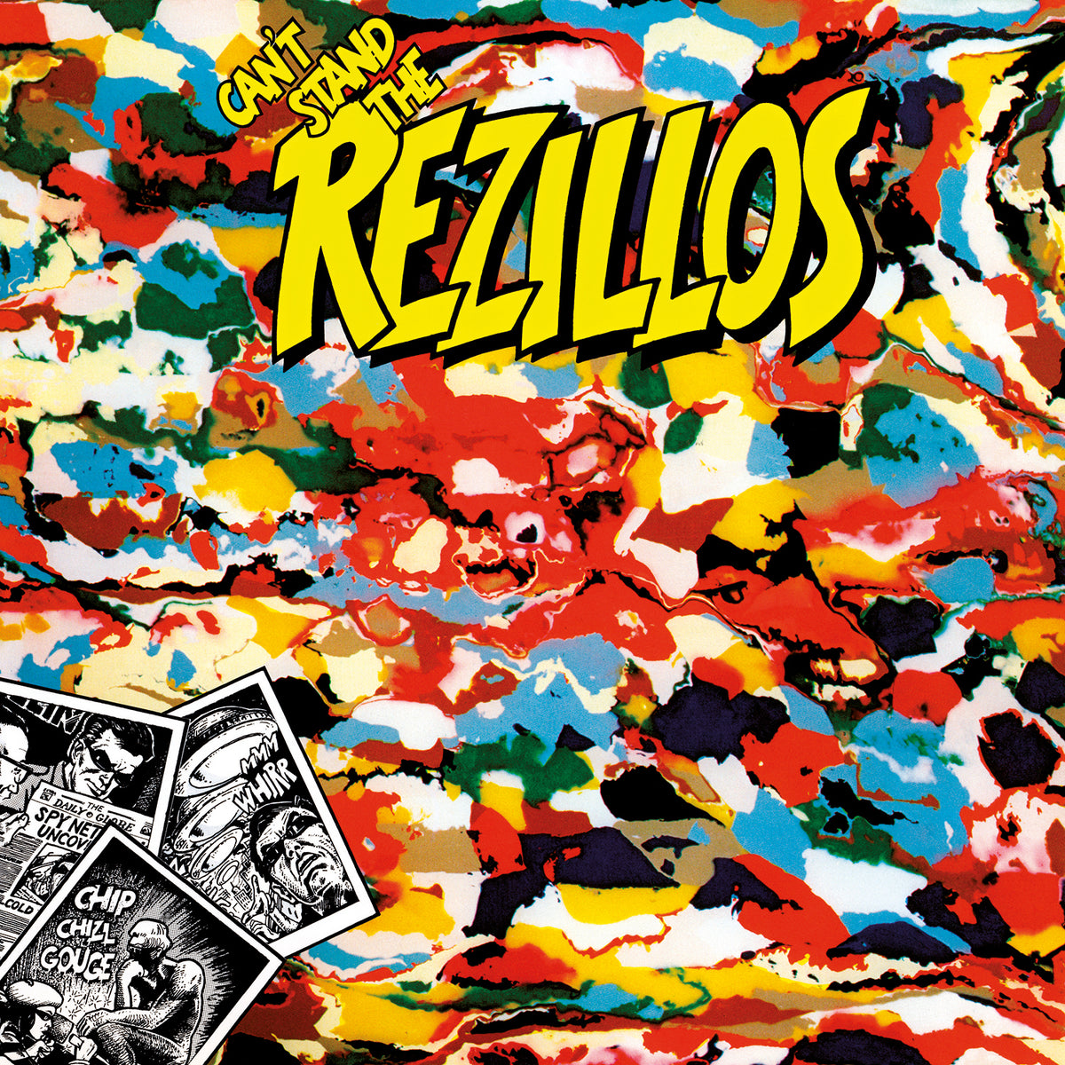 CAN T STAND THE REZILLOS/VINYLE NOIR AUDIOPHILE 180GR - Front Cover