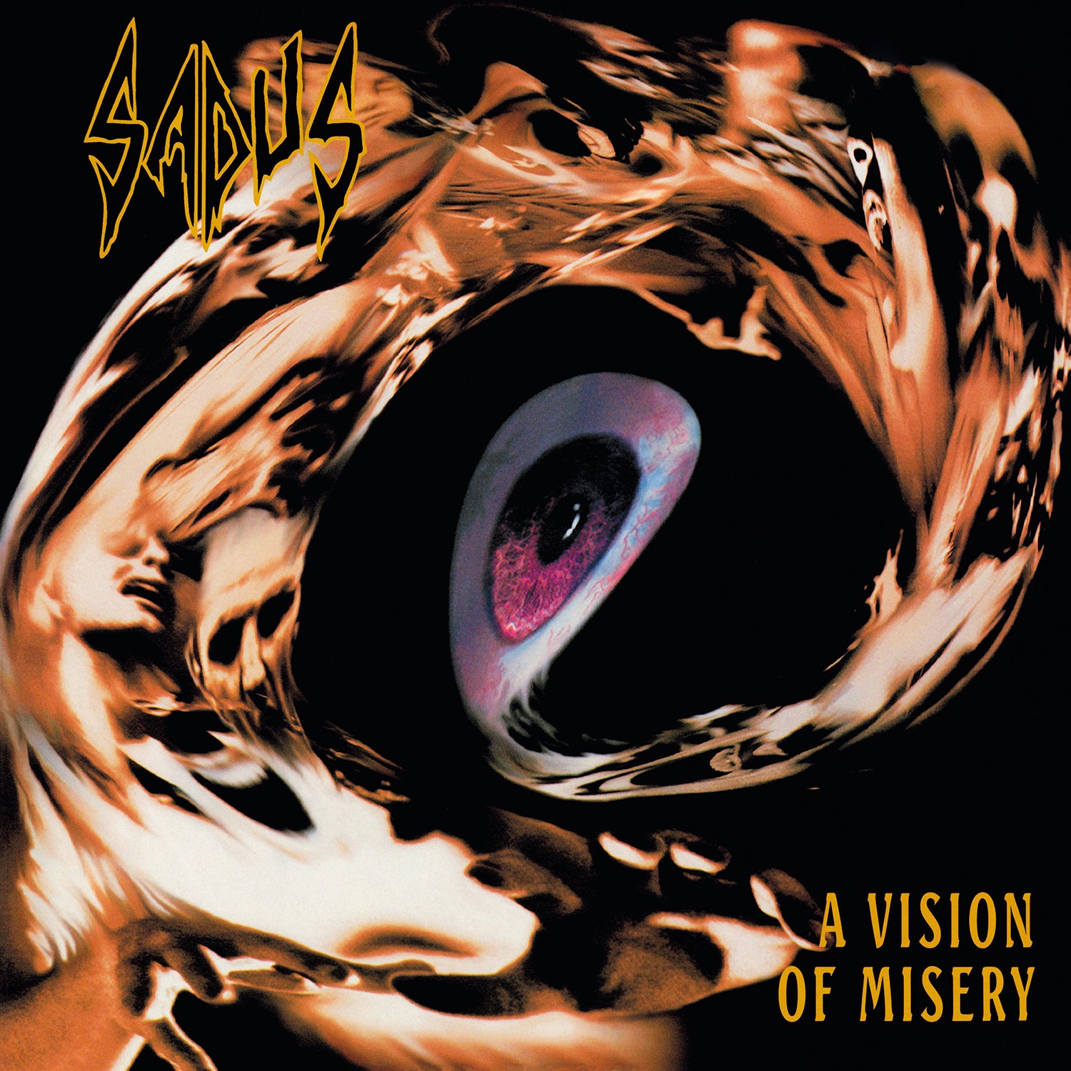 A VISION OF MISERY / VINYLE LIMITE COULEUR OR - Front Cover