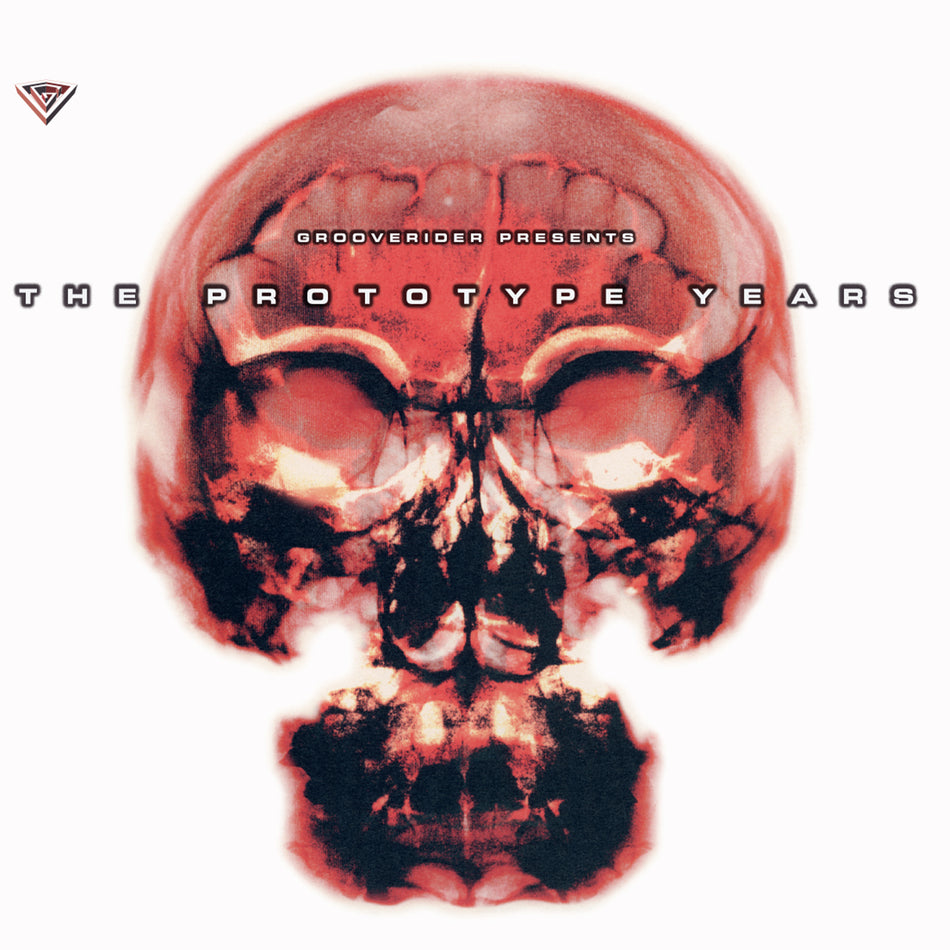 GROOVERIDER PRESENTS THE PROTOTYPE YEARS / EDITION LIMITEE COULEUR ROUGE TRANSLUCIDE - Front Cover