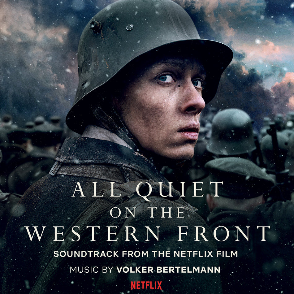 ALL QUIET ON THE WESTERN FRONT/VINYLE FLAME AUDIOPHILE 180GR/POCHETTE DELUXE/LIVRET 4P/COMPOSITEUR VOLKER BERTELMANN - Front Cover