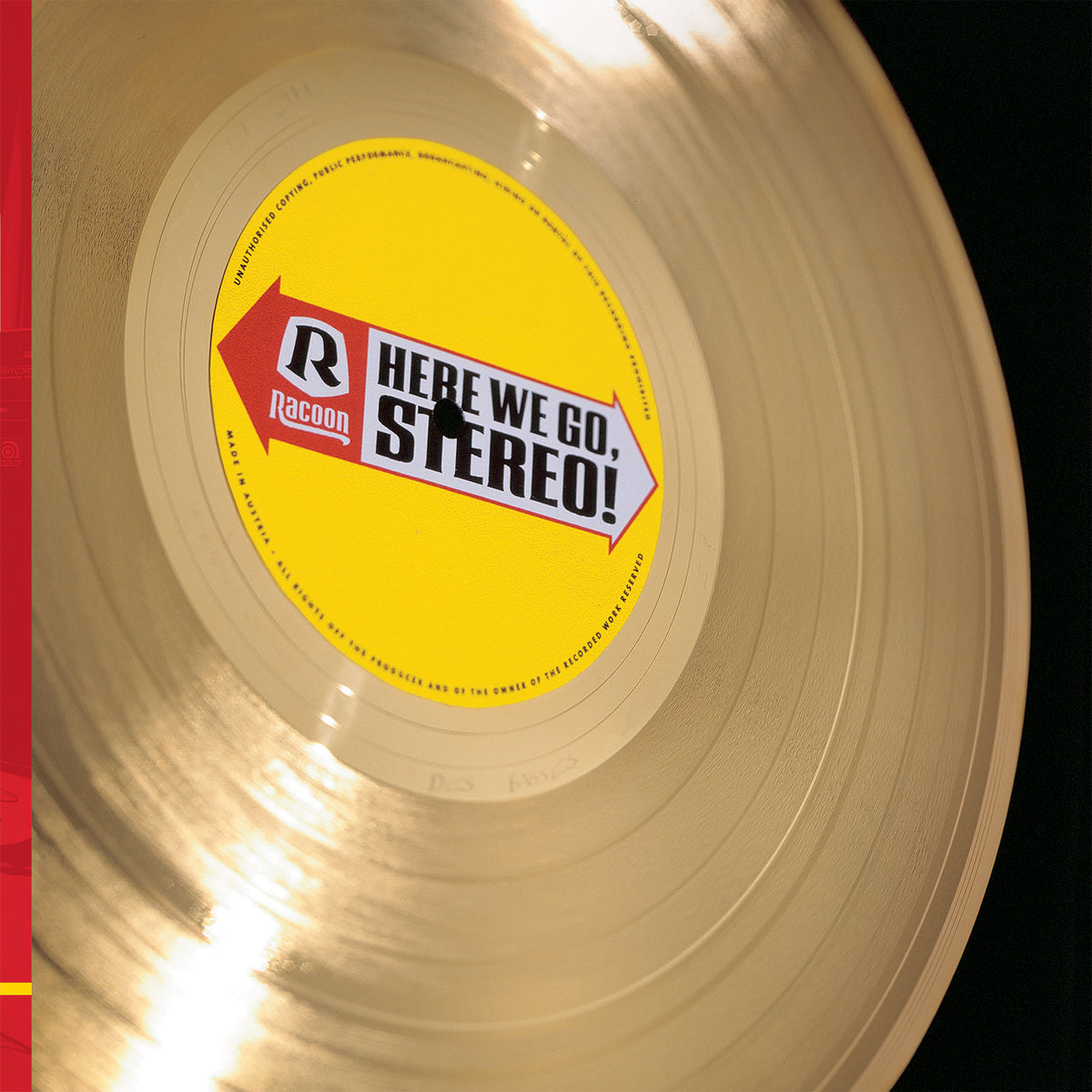 HERE WE GO STEREO/VINYLE ROUGE AUDIOPHILE 180GR - Front Cover