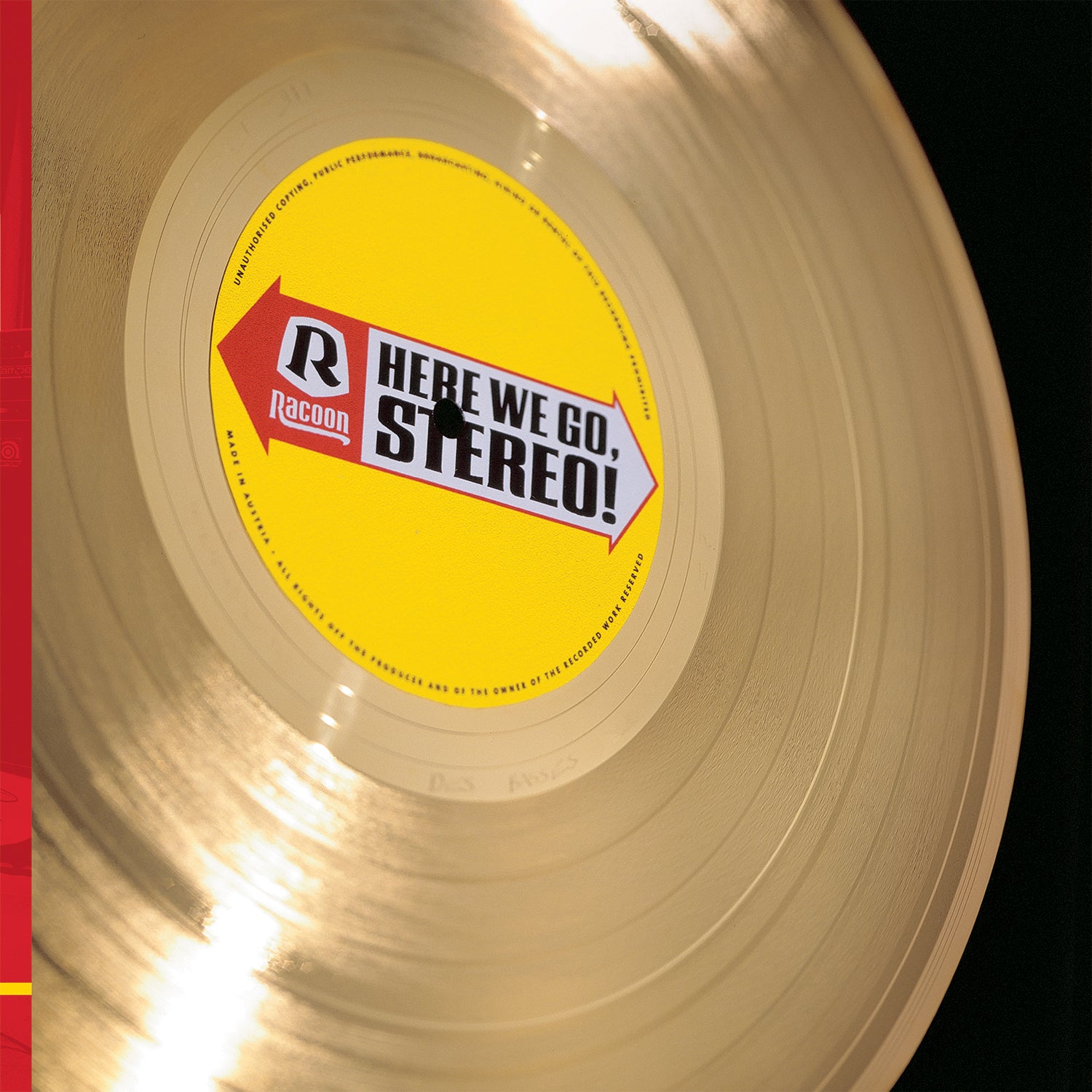 HERE WE GO STEREO/VINYLE ROUGE AUDIOPHILE 180GR - Front Cover