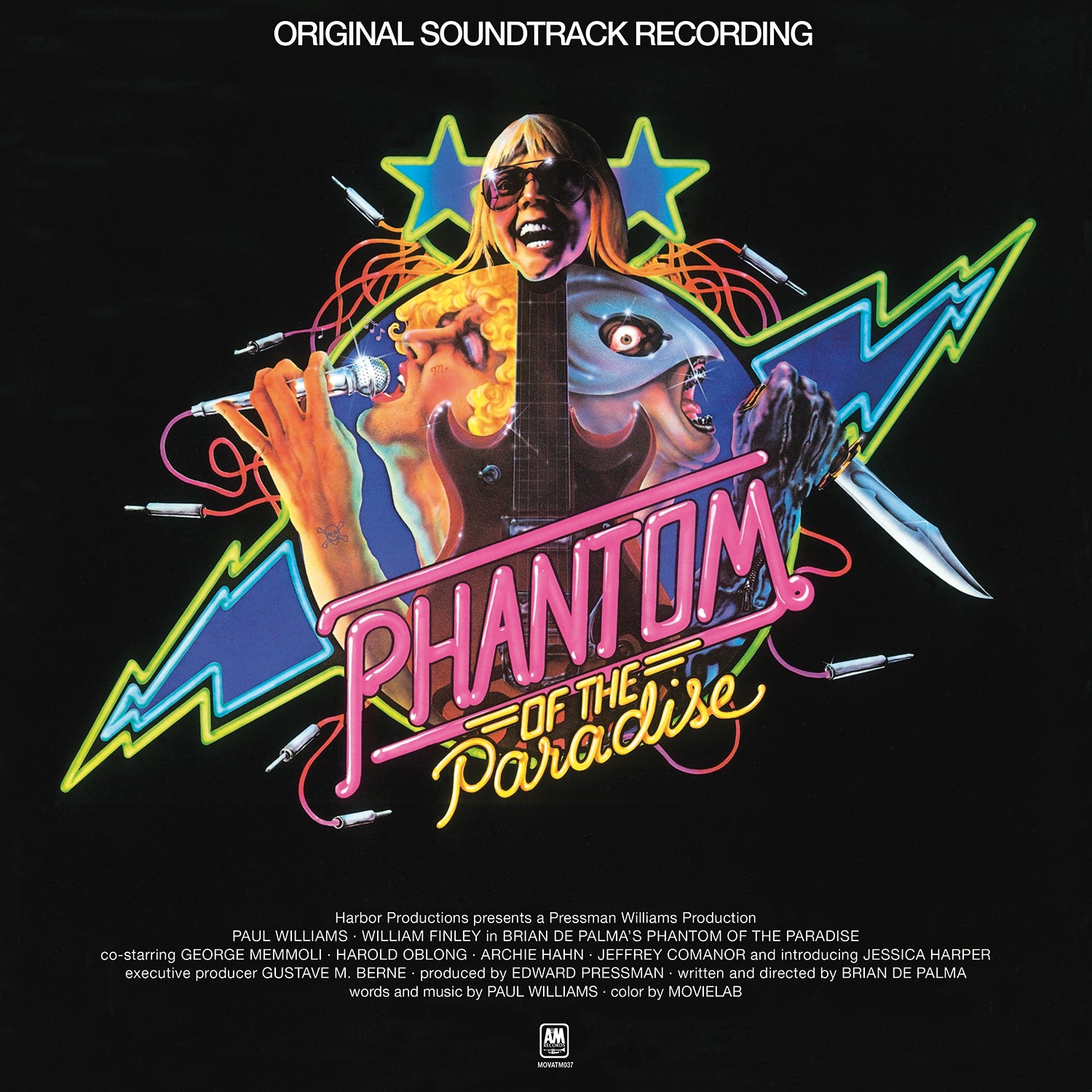 PHANTOM OF THE PARADISE/VINYLE NOIR AUDIOPHILE 180GR/COMPOSITEUR PAUL WILLIAMS - Front Cover