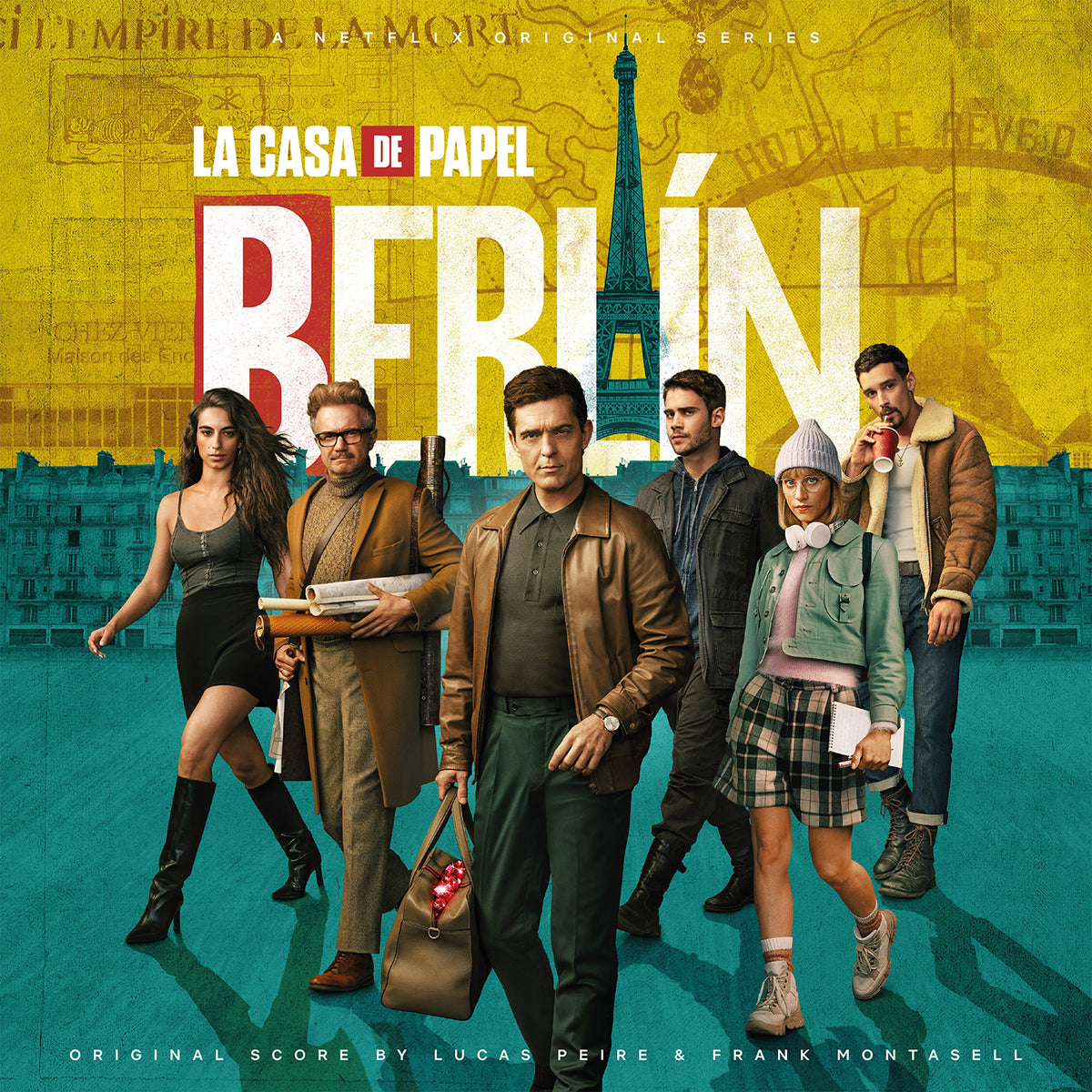BERLIN / VINYLE LIMITE TURQUOISE - Front Cover