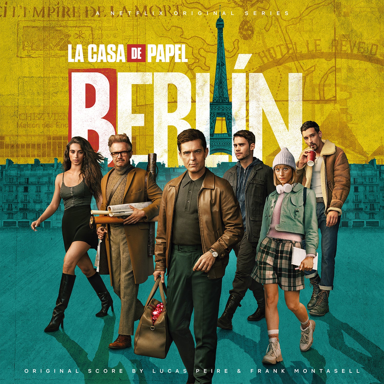 BERLIN / VINYLE LIMITE TURQUOISE - Front Cover