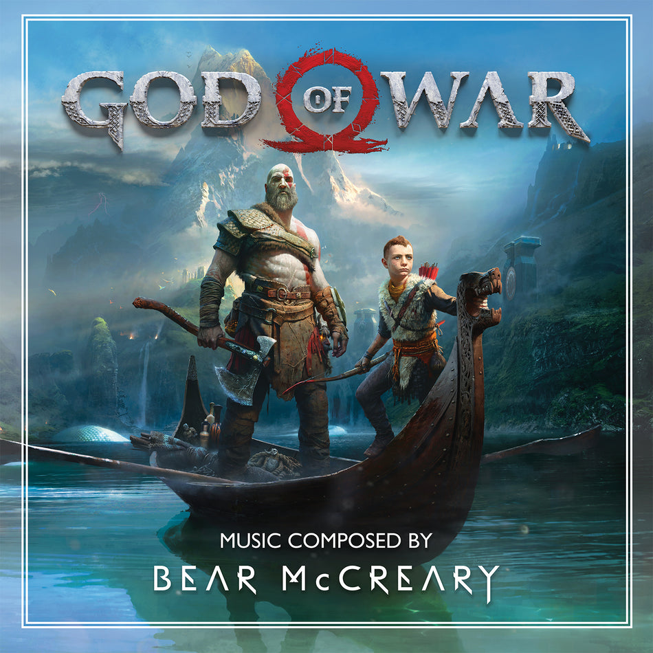 GOD OF WAR/VINYLE NOIR AUDIOPHILE 180GR/COMPOSITEUR BEAR MCCREARY/POCHETTE GATEFOLD - Front Cover