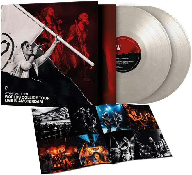 Worlds Collide Tour Live In Amsterdam Édition Limitée Vinyle Blanc Marbré - Front Cover