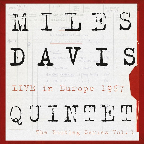 Live In Europe 1967 Bootleg Series 1 - Front Cover