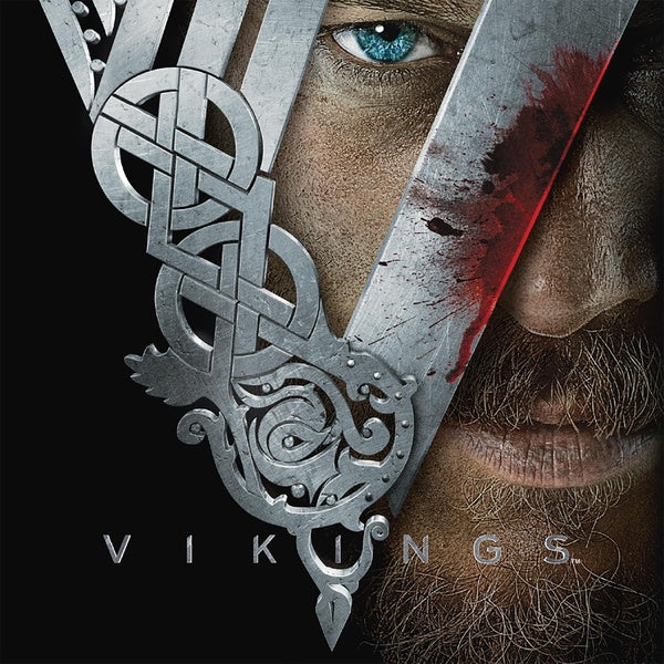 VIKINGS SAISON 1 / VINYLE COULEUR BLEU - Front Cover