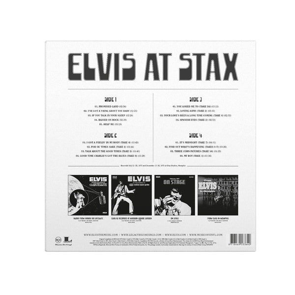Elvis At Stax - Front Cover