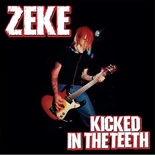 KICKED IN THE TEETH / EDITION LIMITEE COULEUR ROUGE ET NOIR MARBRE - Front Cover