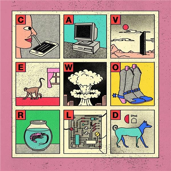 CAVE WORLD/K7 - Front Cover