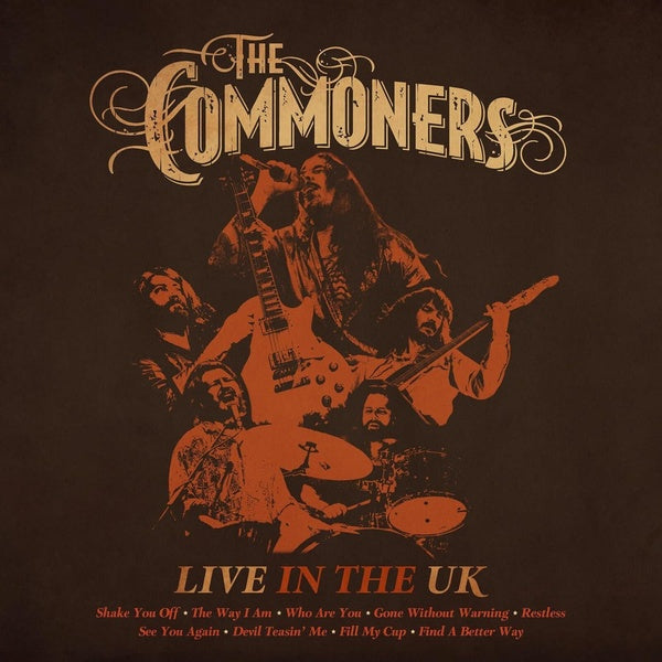 Live In The UK - Front Cover