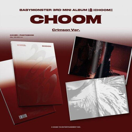 (CHOOM) : Photobook - Crimson version - Front Cover