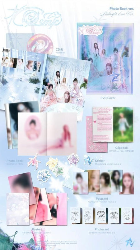 Cosmic - Photobook Version "Midnight Sun" Édition Limitée Coffret - Front Cover