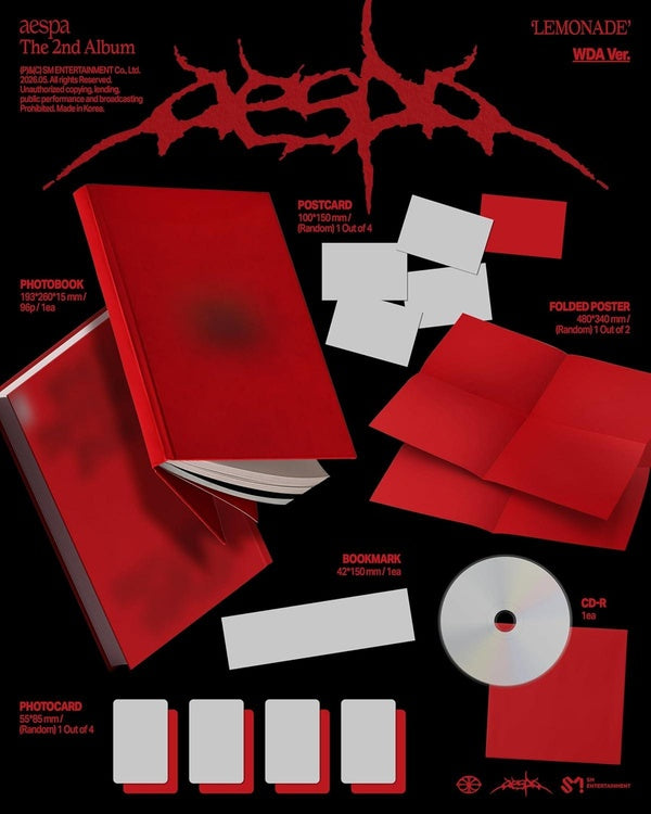 The 2nd Album LEMONADE (WDA Version) Édition Limitée Coffret - Front Cover