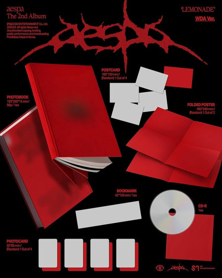 The 2nd Album LEMONADE (WDA Version) Édition Limitée Coffret - Front Cover