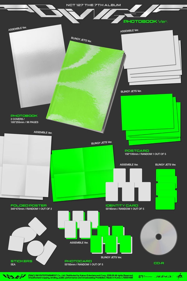 Blingy (Photobook ver.) - Front Cover