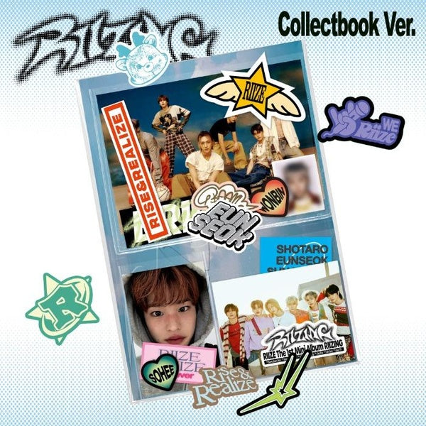 1st Mini Album : Riizing (Collect Book Version) - Front Cover