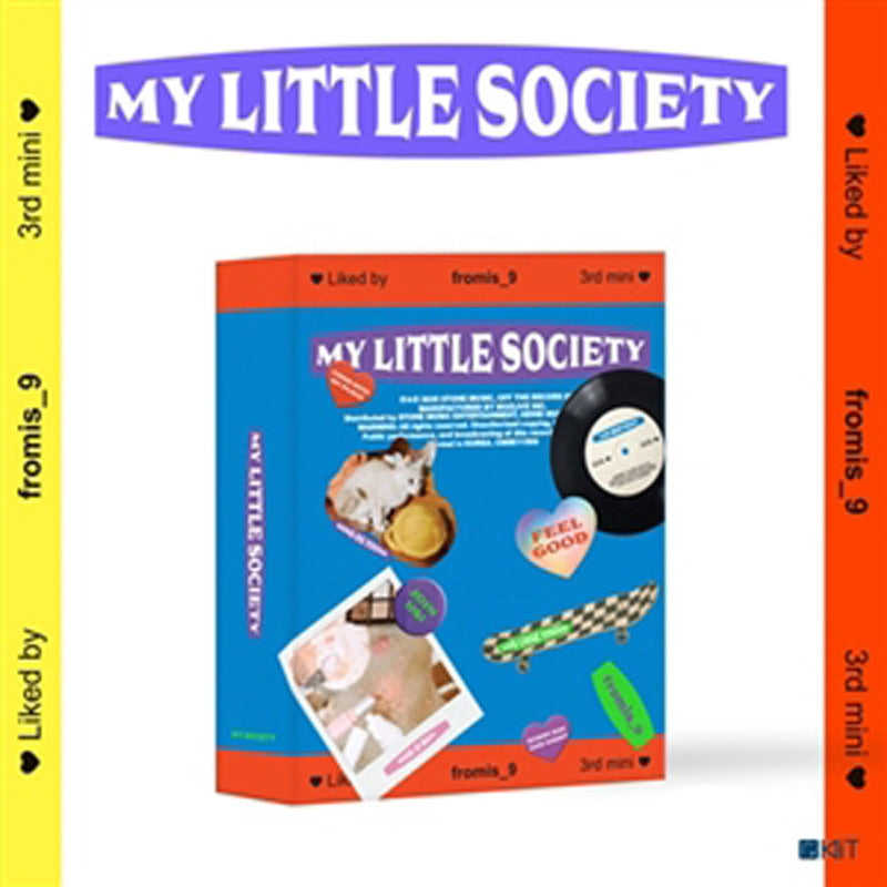 MY LITTLE SOCIETY/KIT VERSION - Front Cover