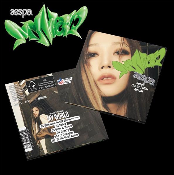 My World (CD Tabloid Ver.) - Front Cover