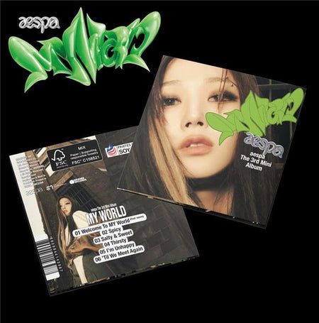 My World (CD Tabloid Ver.) - Front Cover