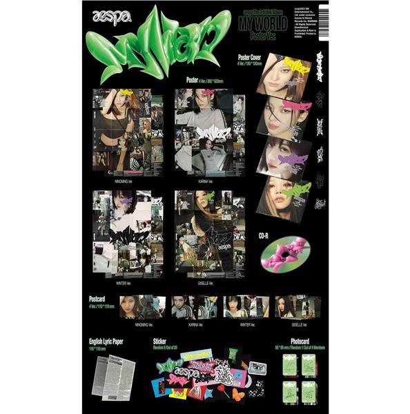 My World (CD Tabloid Ver.) - Front Cover