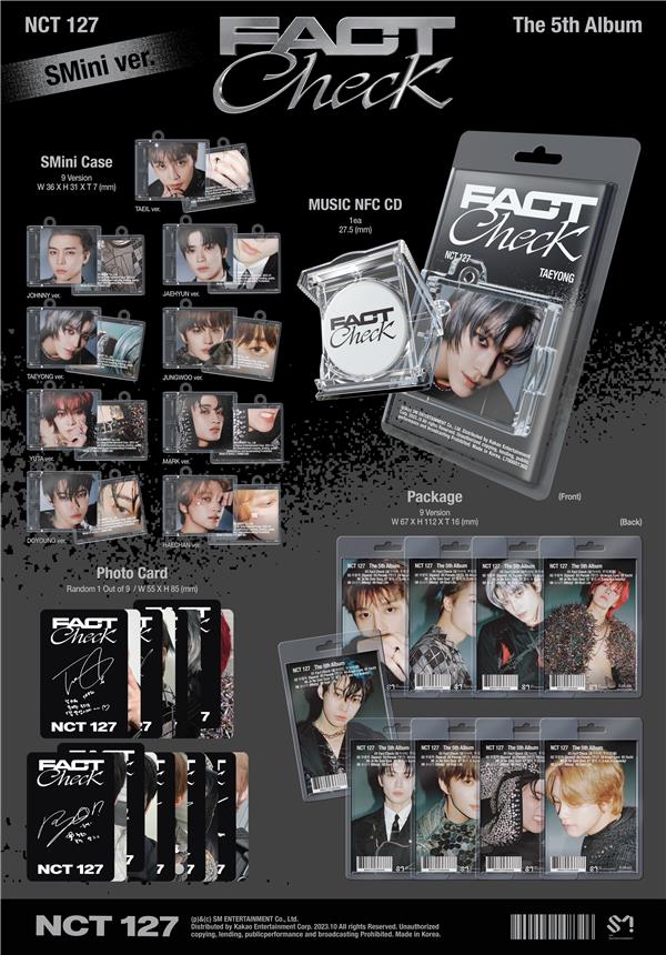 The 5th Album 'Fact Check' - Edition SMini - Front Cover