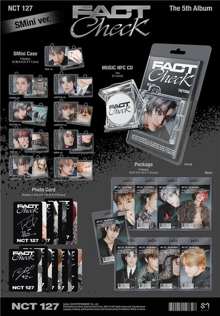 The 5th Album 'Fact Check' - Edition SMini - Front Cover