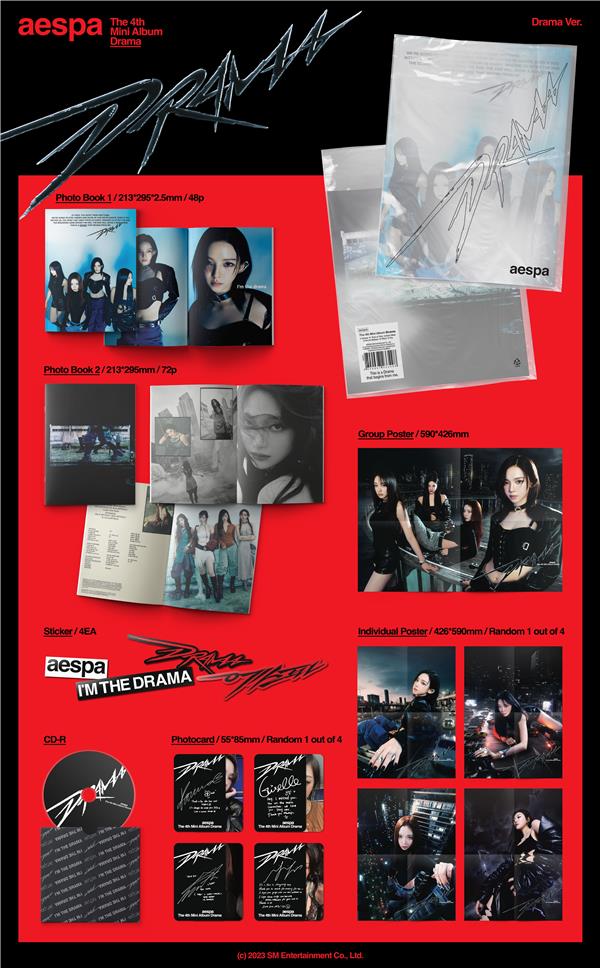 DRAMA - The Fourth Mini Album - Drama Version - Front Cover