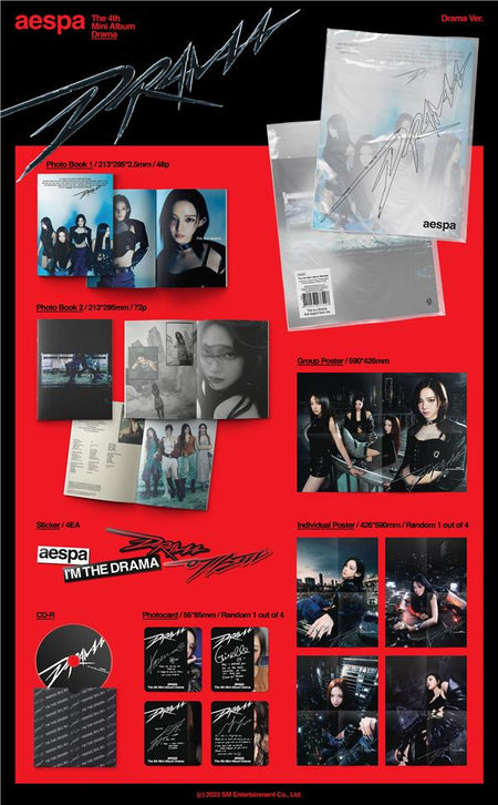DRAMA - The Fourth Mini Album - Drama Version - Front Cover