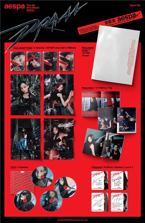 Drama - The Mini Album - Giant Version 1 - Front Cover