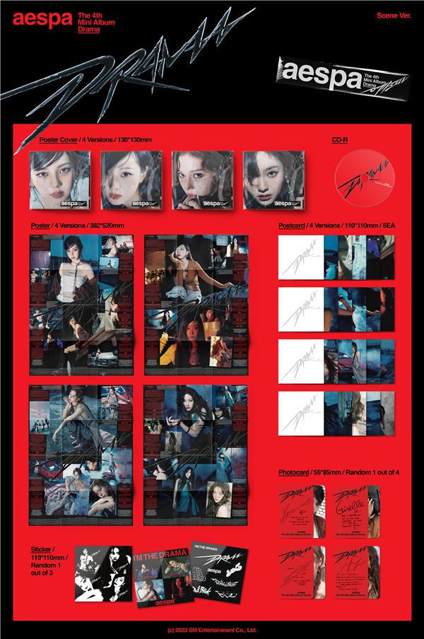 DRAMA - The Fourth Mini Album - Scene Version 2 - Front Cover