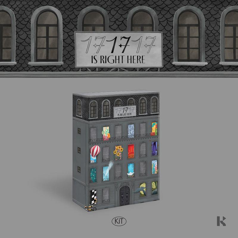 SEVENTEEN BEST ALBUM/17 IS RIGHT HERE/KIT VERSION/PREMIUM - Front Cover