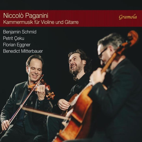 Musique de chambre pour violon et guitare - Front Cover