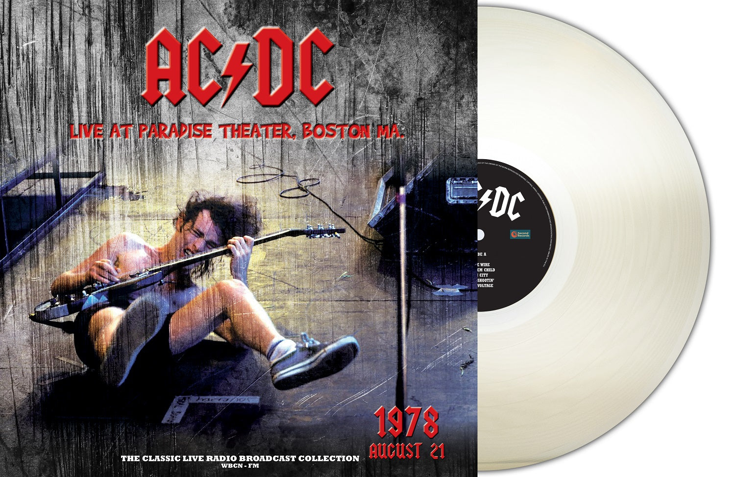 LIVE AT PARADISE THEATER BOSTON 1978 - Front Cover