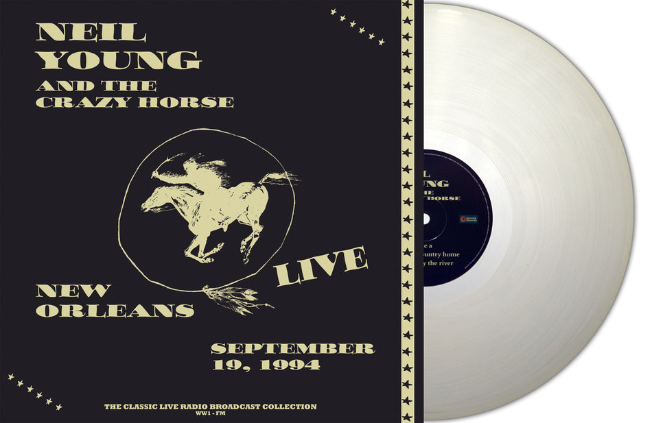 LIVE IN NEW ORLEANS RADIO BROADCAST SEPTEMBER 1994 - Front Cover