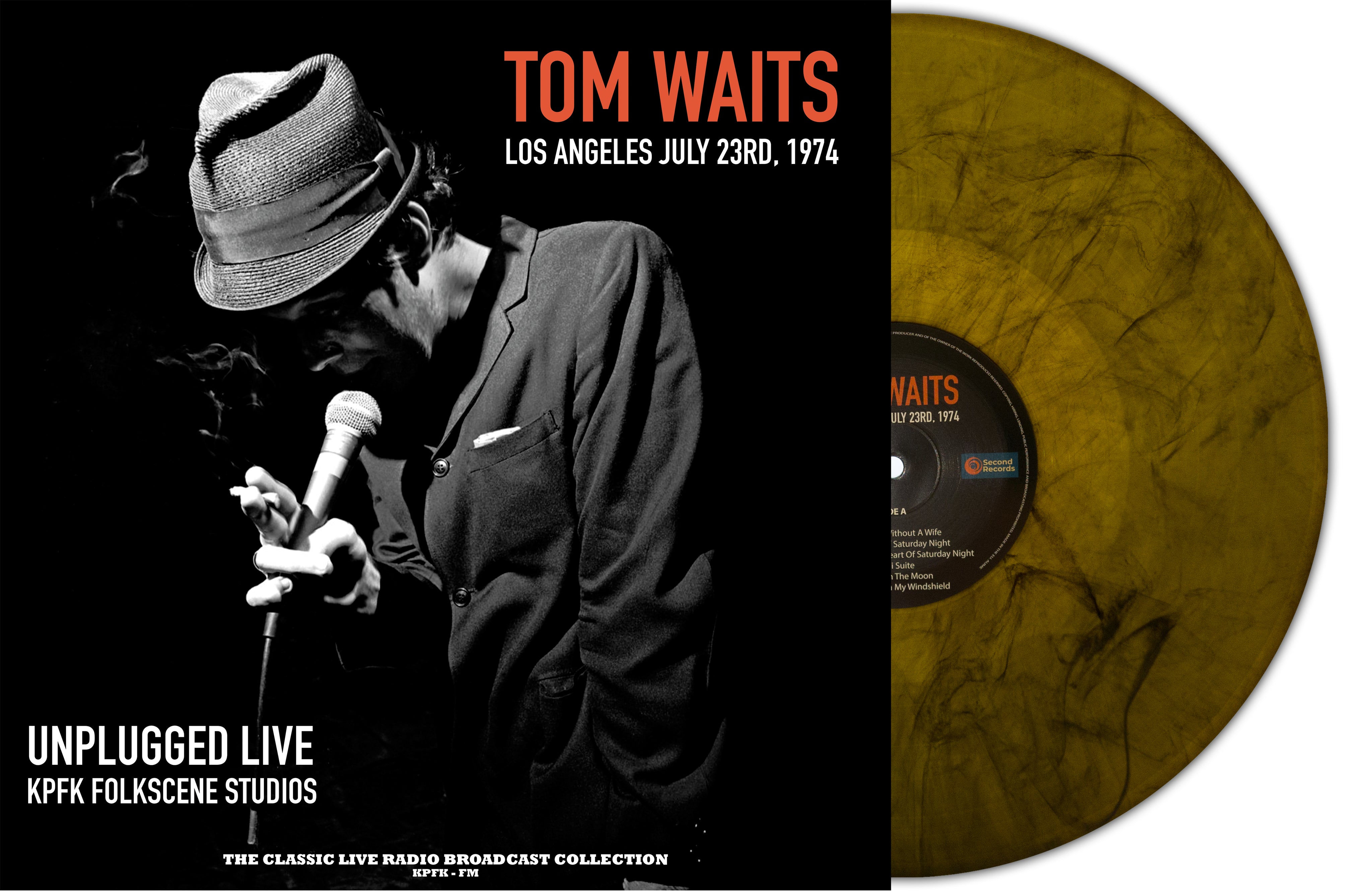 UNPLUGGED LIVE RADIO BROADCAST LOS ANGELES 1974 - Front Cover