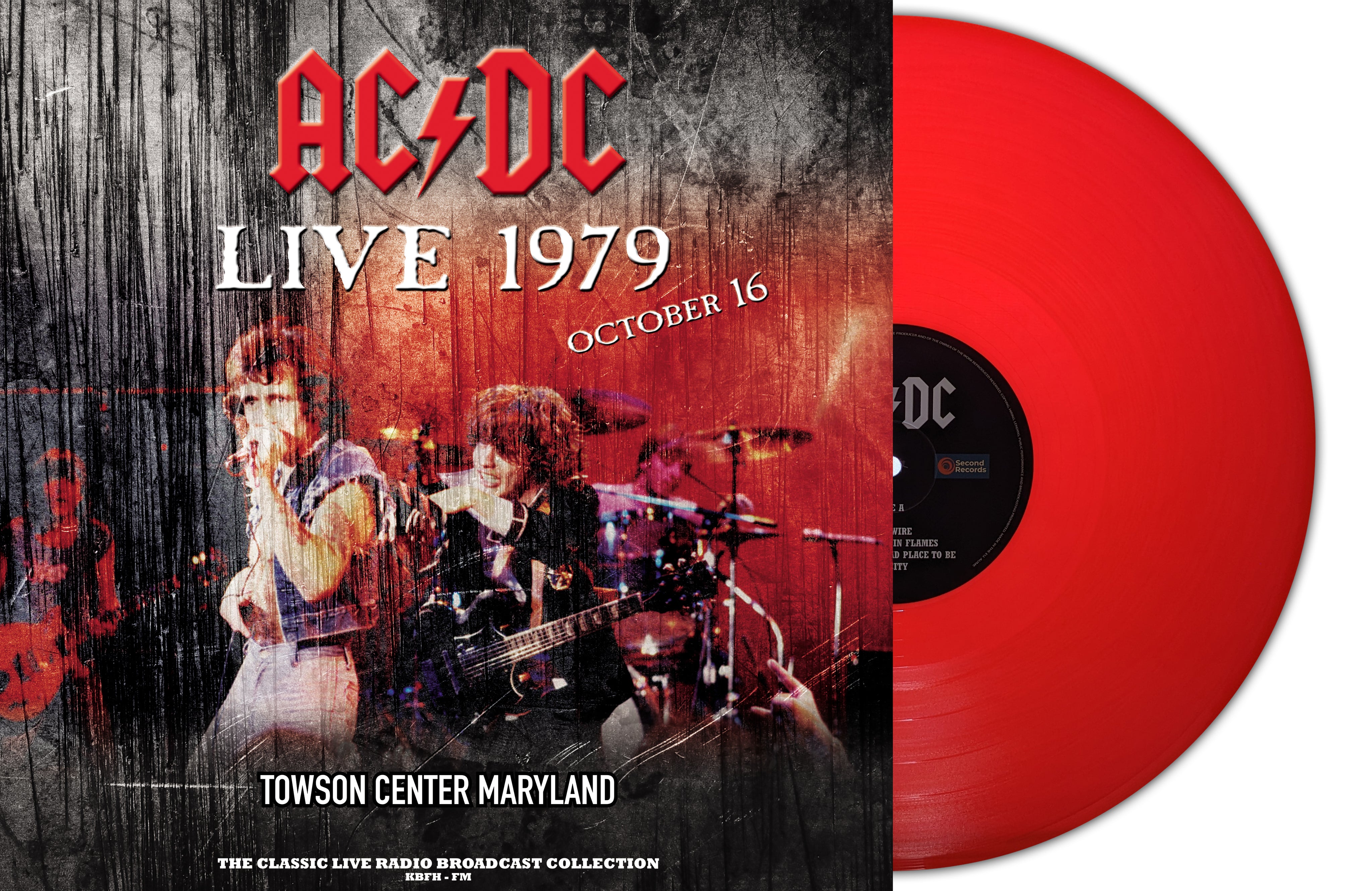 LIVE 1979 RADIO BROADCAST TOWSON CENTER MARYLAND - Front Cover