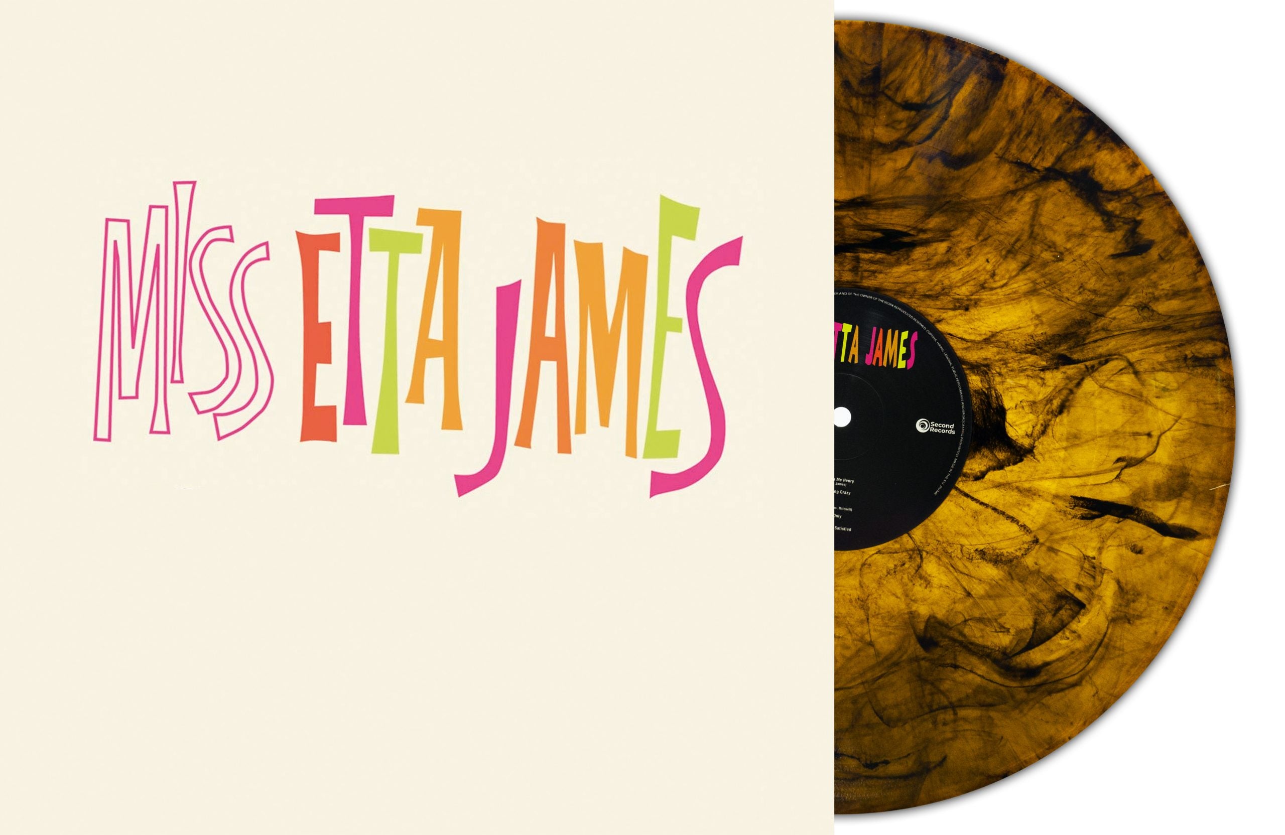 MISS ETTA JAMES - Front Cover