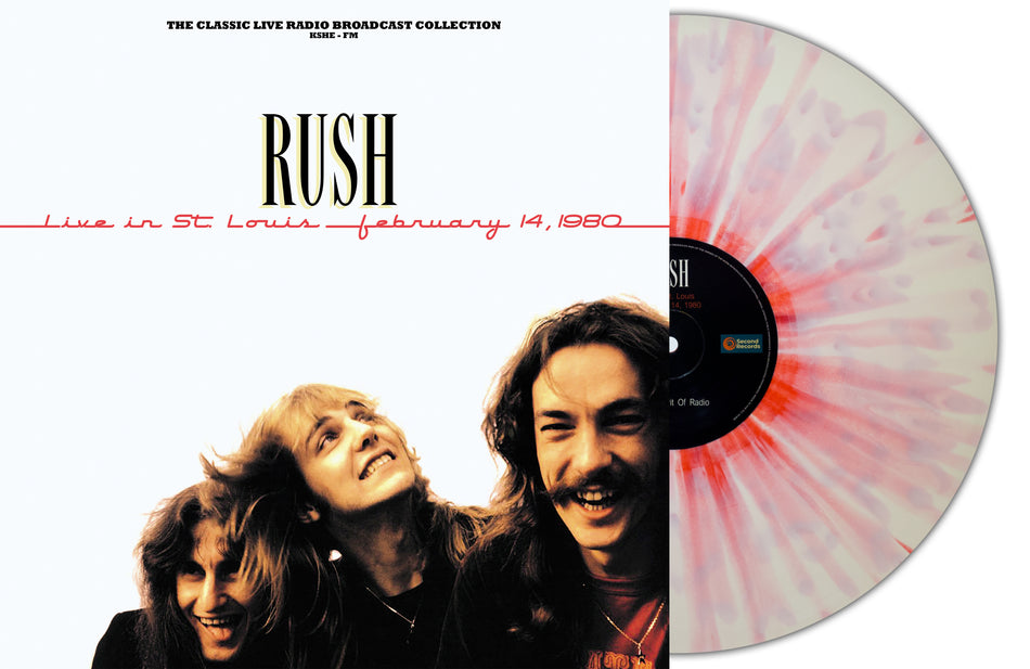 LIVE IN ST LOUIS RADIO BROADCAST FEBRUARY 1980 - Front Cover